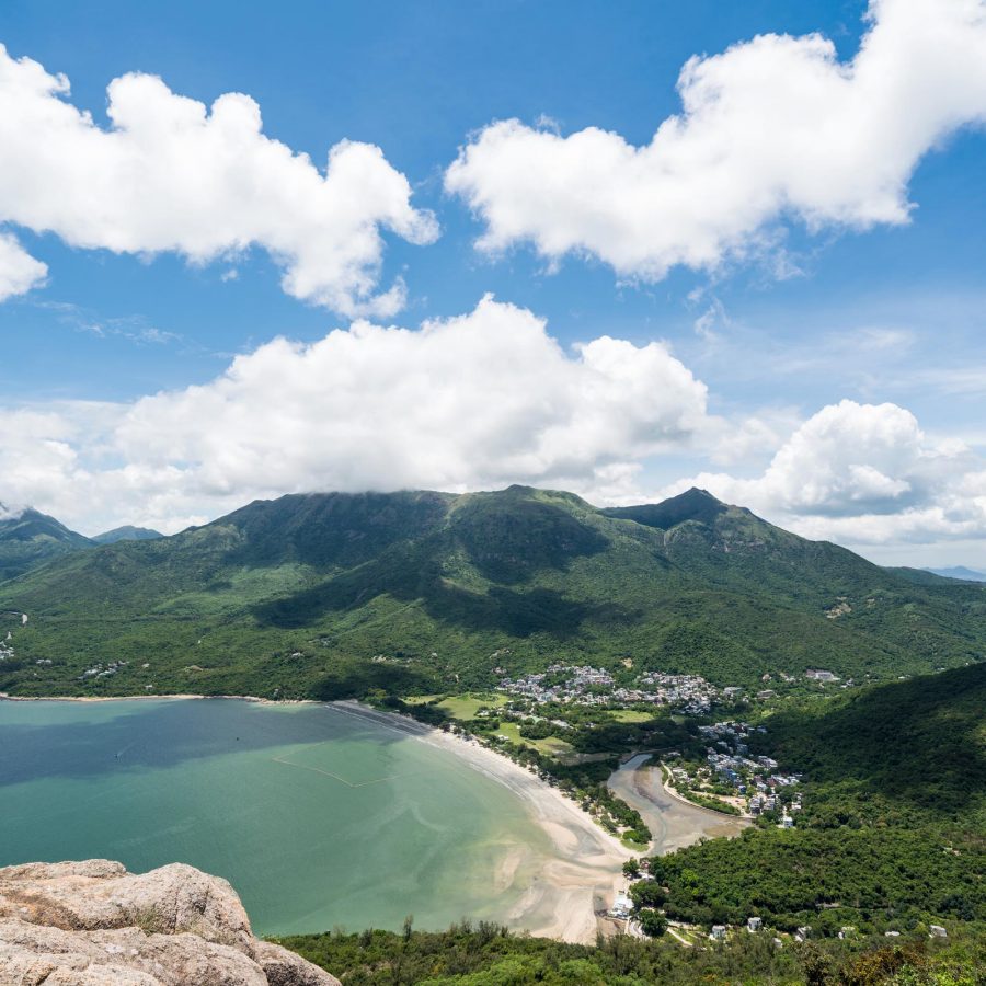 View of Pui O Beach